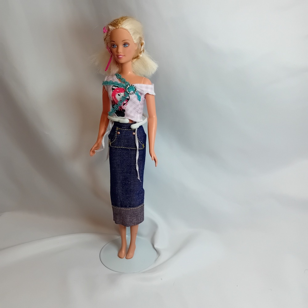 1996 Vintage Mattel All Grown Up Teen Skipper Barbie Fashion Doll Redressed Toys - Picture 3 of 13